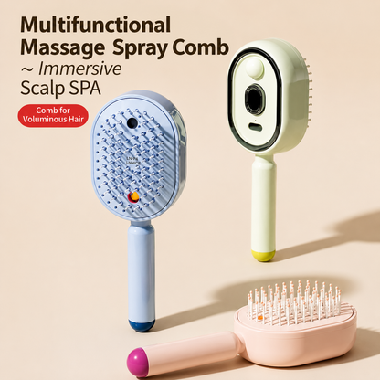 MistBrush Pro™ | Self-Cleaning Aromatherapy Hair Brush