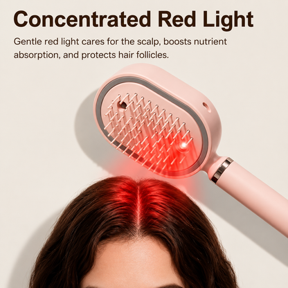 MistBrush Pro™ | Self-Cleaning Aromatherapy Hair Brush
