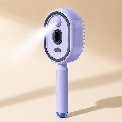 MistBrush Pro™ | Self-Cleaning Aromatherapy Hair Brush